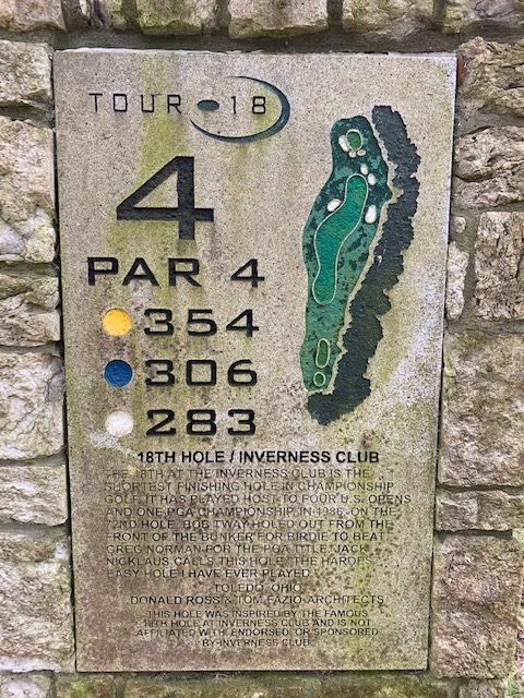 Amen corner trou 
