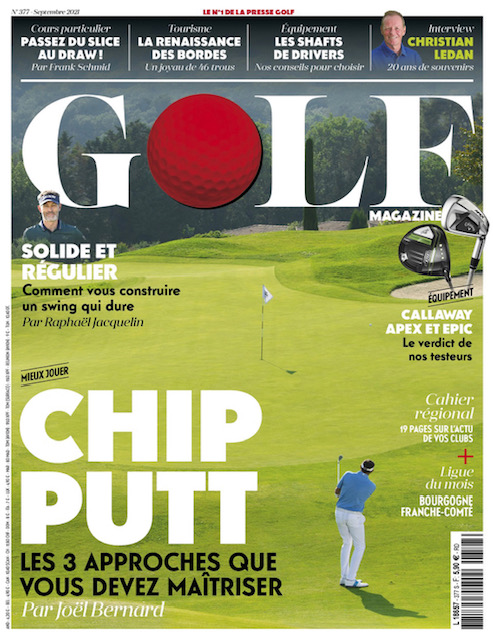 golf magazine septembre 2021