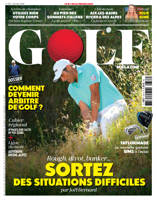 golf magazine octobre 2021